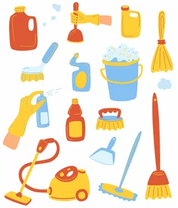 Hulpmiddelen voor het schoonmaken van huisdieren